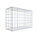 Gabione 100 cm x 70 cm x 40 cm (L x H x T), Maschenweite 10 cm x 10 cm, Spirale