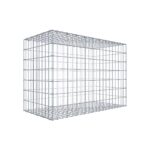 Gabione 100 cm x 70 cm x 50 cm (L x H x T), Maschenweite 5 cm x 10 cm, C-Ring