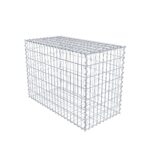 Gabione 100 cm x 70 cm x 50 cm (L x H x T), Maschenweite 5 cm x 10 cm, Spirale