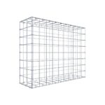 Gabione 100 cm x 80 cm x 30 cm (L x H x T), Maschenweite 10 cm x 10 cm, C-Ring