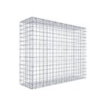 Gabione 100 cm x 80 cm x 30 cm (L x H x T), Maschenweite 5 cm x 5 cm, C-Ring