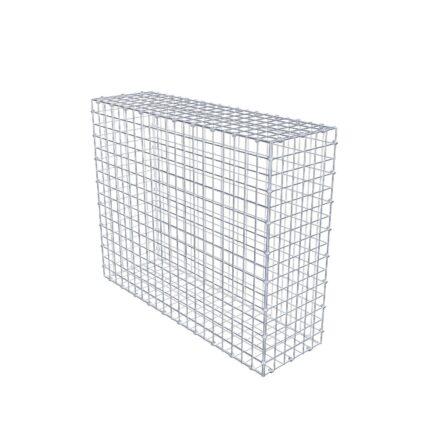 Gabione 100 cm x 80 cm x 30 cm (L x H x T), Maschenweite 5 x 5 cm, Spiralring