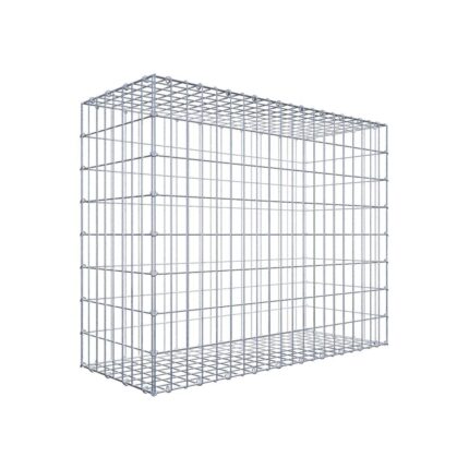 Gabione 100 cm x 80 cm x 40 cm (L x H x T), Maschenweite 5 cm x 10 cm, C-Ring