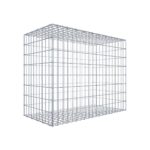Gabione 100 cm x 80 cm x 50 cm (L x H x T), Maschenweite 5 cm x 10 cm, C-Ring