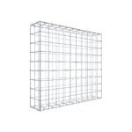 Gabione 100 cm x 90 cm x 20 cm (L x H x T), Maschenweite 10 cm x 10 cm, C-Ring