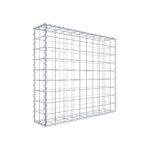 Gabione 100 cm x 90 cm x 20 cm (L x H x T), Maschenweite 10 cm x 10 cm, Spirale