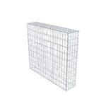 Gabione 100 cm x 90 cm x 20 cm (L x H x T), Maschenweite 5 cm x 10 cm, Spirale