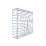 Gabione 100 cm x 90 cm x 20 cm (L x H x T), Maschenweite 5 cm x 5 cm, Spirale