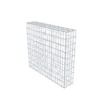 Gabione 100 cm x 90 cm x 20 cm (L x H x T), Maschenweite 5 x 10 cm, Spiralring