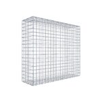 Gabione 100 cm x 90 cm x 30 cm (L x H x T), Maschenweite 5 cm x 5 cm, C-Ring