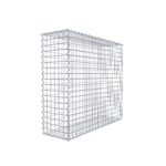 Gabione 100 cm x 90 cm x 30 cm (L x H x T), Maschenweite 5 cm x 5 cm, Spirale