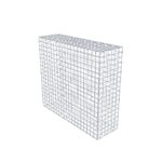 Gabione 100 cm x 90 cm x 30 cm (L x H x T), Maschenweite 5 x 5 cm, Spiralring