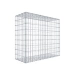 Gabione 100 cm x 90 cm x 40 cm (L x H x T), Maschenweite 5 cm x 10 cm, C-Ring