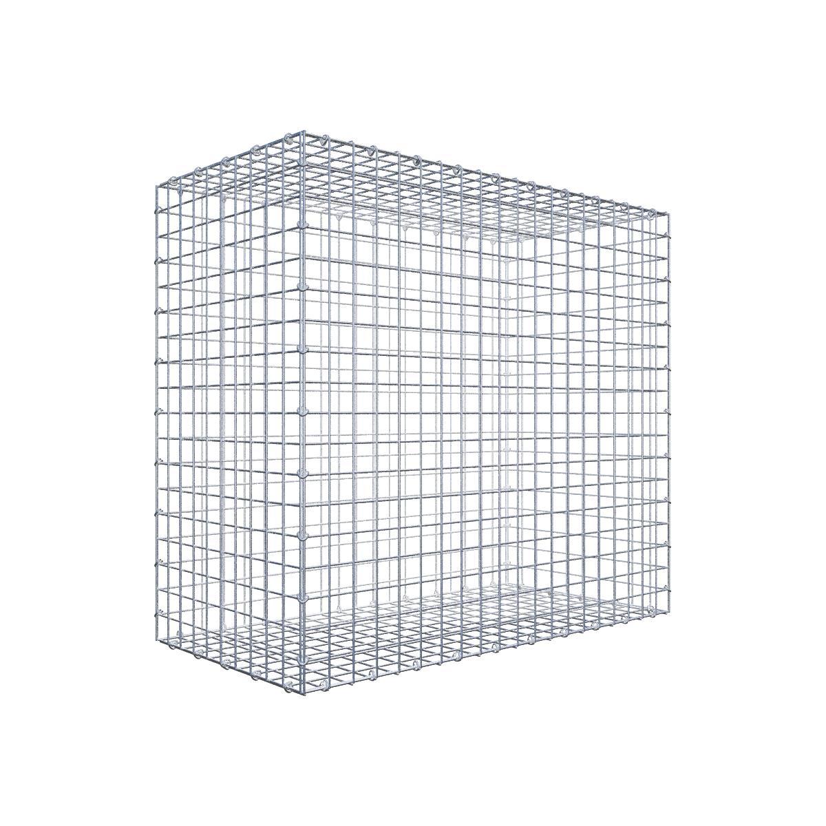 Gabione 100 cm x 90 cm x 50 cm (L x H x T), Maschenweite 5 cm x 5 cm, C-Ring