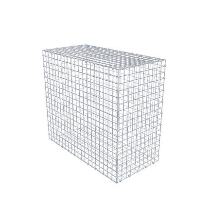 Gabione 100 cm x 90 cm x 50 cm (L x H x T), Maschenweite 5 x 5 cm, Spiralring