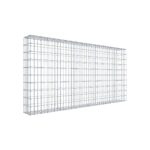 Gabione 200 cm x 100 cm x 20 cm (L x H x T), Maschenweite 5 cm x 10 cm, C-Ring
