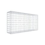 Gabione 200 cm x 100 cm x 40 cm (L x H x T), Maschenweite 10 cm x 10 cm, Spirale