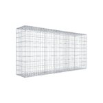 Gabione 200 cm x 100 cm x 40 cm (L x H x T), Maschenweite 5 cm x 10 cm, C-Ring