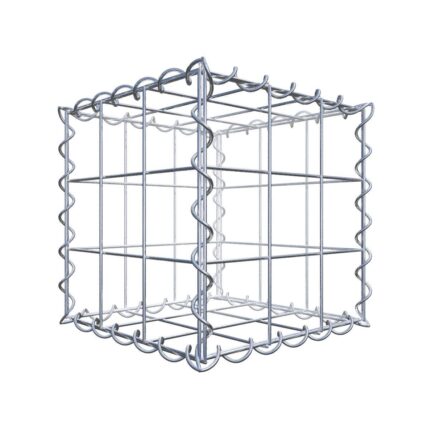 Gabione 30 cm x 30 cm x 30 cm (L x H x T), Maschenweite 10 cm x 10 cm, Spirale