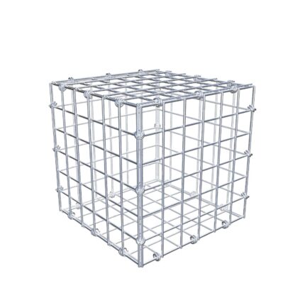 Gabione 30 cm x 30 cm x 30 cm (L x H x T), Maschenweite 5 x 5 cm, Spiralring