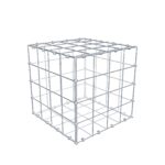 Gabione 40 cm x 40 cm x 40 cm (L x H x T), Maschenweite 10 x 10 cm, Spiralring
