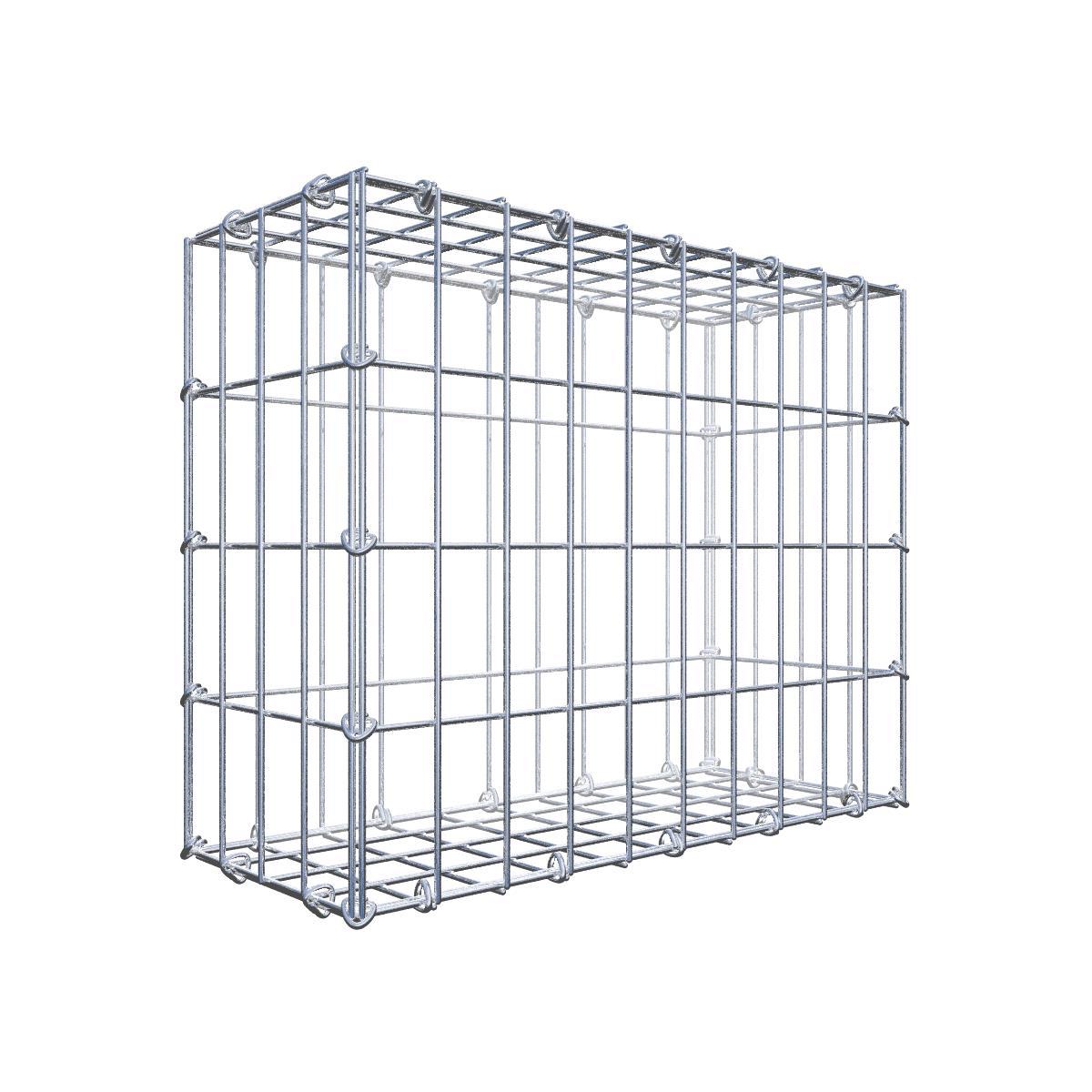 Gabione 50 cm x 40 cm x 20 cm (L x H x T), Maschenweite 5 cm x 10 cm, C-Ring