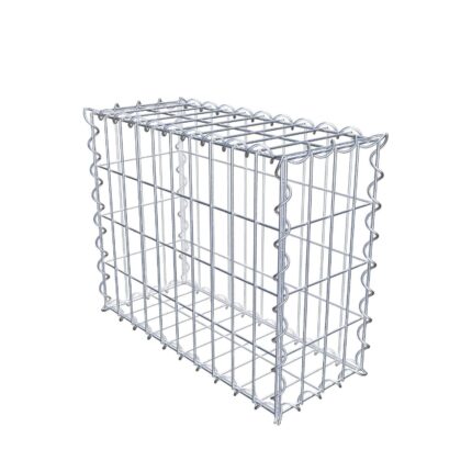 Gabione 50 cm x 40 cm x 20 cm (L x H x T), Maschenweite 5 cm x 10 cm, Spirale