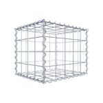 Gabione 50 cm x 40 cm x 40 cm (L x H x T), Maschenweite 10 cm x 10 cm, Spirale