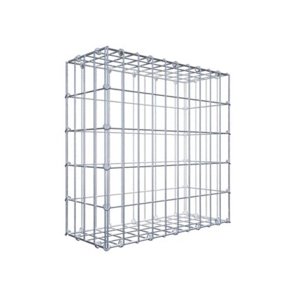 Gabione 50 cm x 50 cm x 20 cm (L x H x T), Maschenweite 5 cm x 10 cm, C-Ring