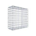 Gabione 50 cm x 50 cm x 20 cm (L x H x T), Maschenweite 5 cm x 5 cm, C-Ring