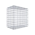 Gabione 50 cm x 50 cm x 30 cm (L x H x T), Maschenweite 5 cm x 5 cm, C-Ring