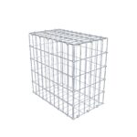 Gabione 50 cm x 50 cm x 30 cm (L x H x T), Maschenweite 5 x 10 cm, Spiralring