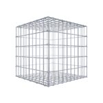 Gabione 50 cm x 50 cm x 50 cm (L x H x T), Maschenweite 5 cm x 10 cm, C-Ring