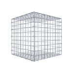 Gabione 50 cm x 50 cm x 50 cm (L x H x T), Maschenweite 5 cm x 5 cm, C-Ring