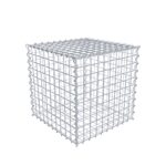 Gabione 50 cm x 50 cm x 50 cm (L x H x T), Maschenweite 5 cm x 5 cm, Spirale