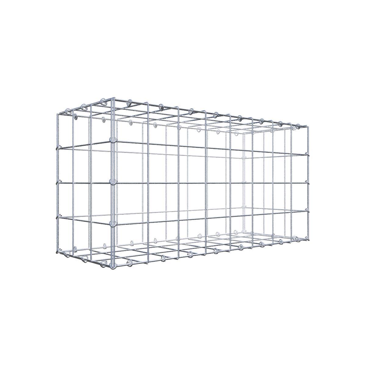 Gabione 80 cm x 40 cm x 30 cm (L x H x T) Gabione 80 cm x 40 cm x 30 cm (L x H x T), Maschenweite 10 cm x 10 cm, C-Ring - Image 1