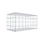 Gabione 80 cm x 40 cm x 40 cm (L x H x T), Maschenweite 10 cm x 10 cm, C-Ring
