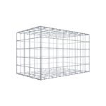 Gabione 80 cm x 50 cm x 50 cm (L x H x T), Maschenweite 10 cm x 10 cm, C-Ring