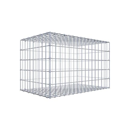 Gabione 80 cm x 50 cm x 50 cm (L x H x T), Maschenweite 5 cm x 10 cm, C-Ring