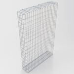 Gabione feuerverzinkt 102 cm x 152 cm x 22 cm, Maschenweite 5 cm x 10 cm, fertig geschweißt