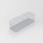 Gabione feuerverzinkt 102 cm x 32 cm x 32 cm, Maschenweite 5 cm x 10 cm, fertig geschweißt