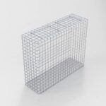 Gabione feuerverzinkt 102 cm x 82 cm x 32 cm, Maschenweite 5 cm x 5 cm, fertig geschweißt