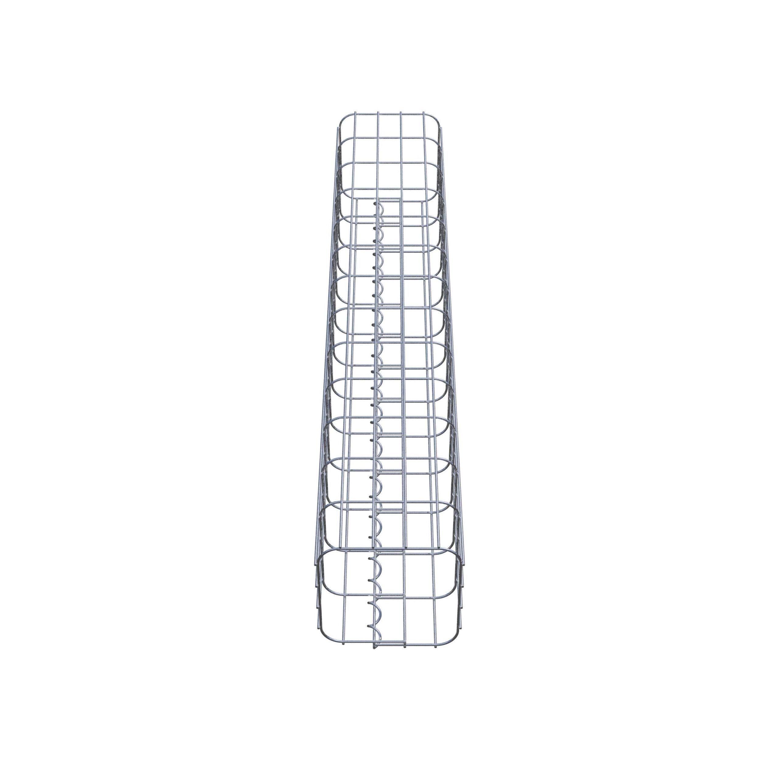 Gabionensäule 22 x 22 cm, MW 5 x 10 cm eckig