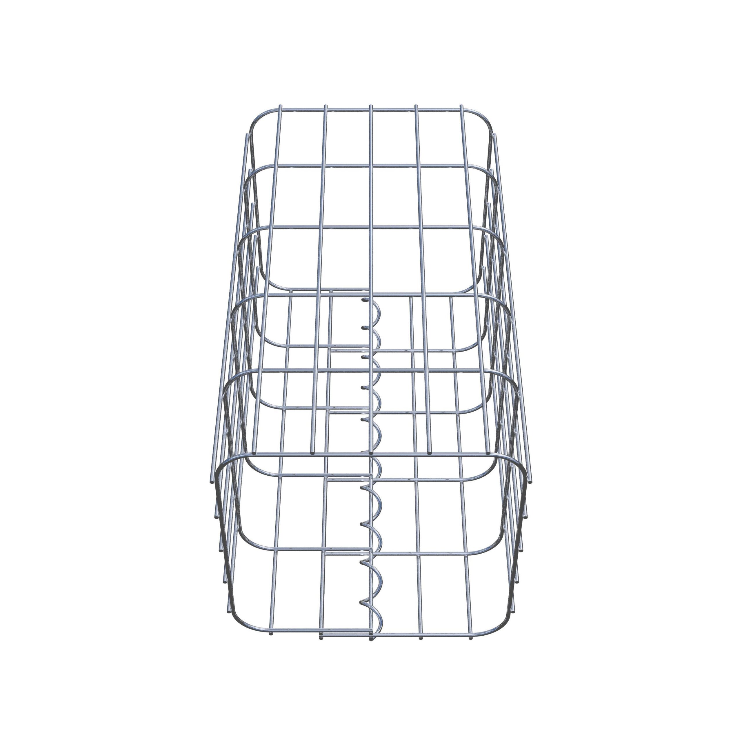Gabionensäule 27 x 27 cm, MW 5 x 10 cm eckig