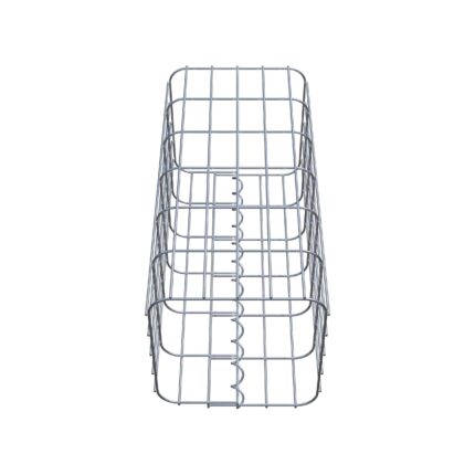 Gabionensäule 27 x 27 cm, MW 5 x 10 cm eckig