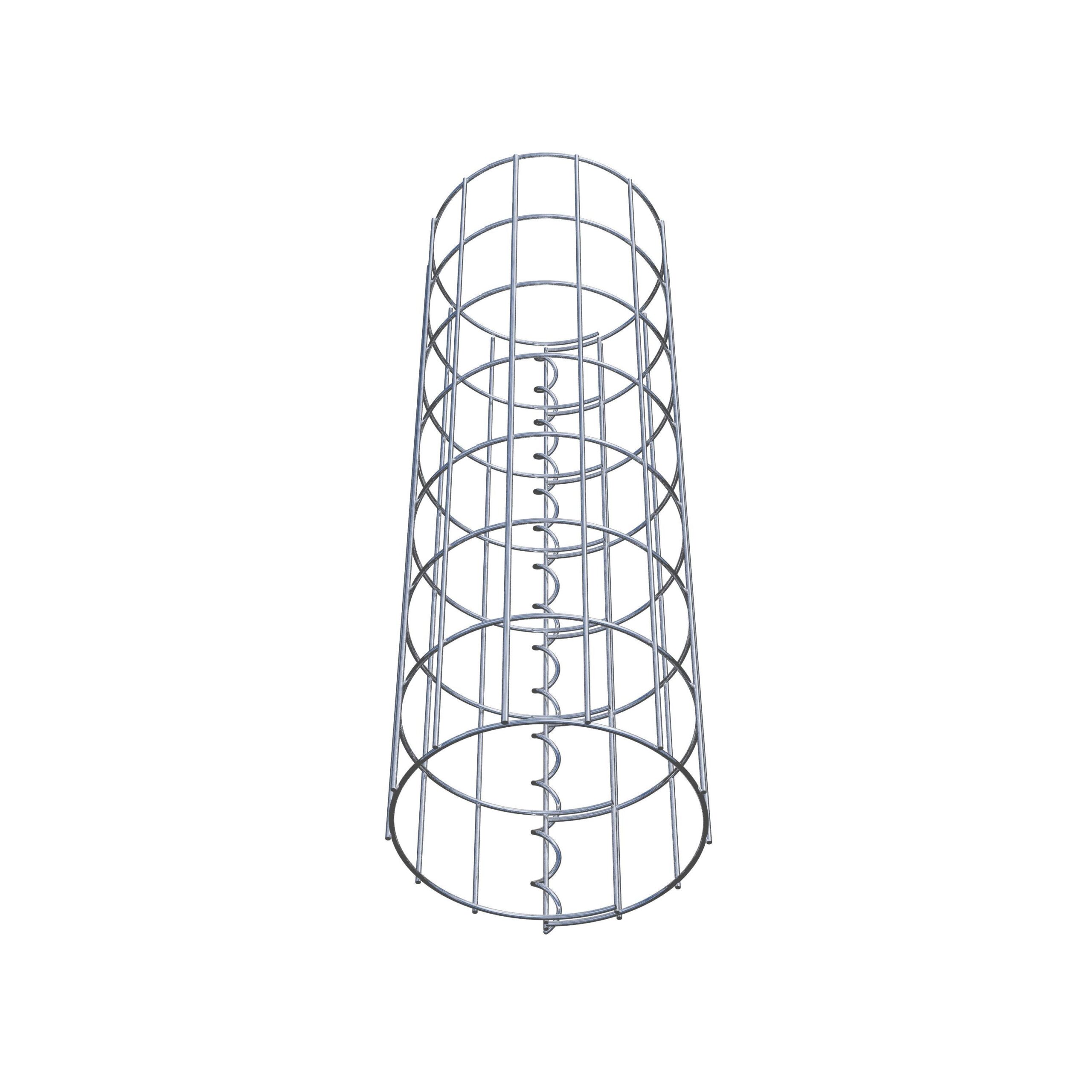 Gabionensäule Durchmesser 22 cm Gabionensäule Durchmesser 22 cm, MW 5 x 10 cm rund - Image 1