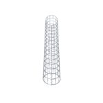 Gabionensäule Durchmesser 22 cm, MW 5 x 10 cm rund