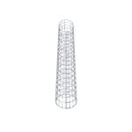 Gabionensäule Durchmesser 27 cm, MW 5 x 10 cm rund