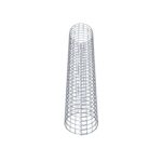 Gabionensäule Durchmesser 27 cm MW 5 x 5 cm rund