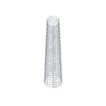 Gabionensäule Durchmesser 27 cm MW 5 x 5 cm rund